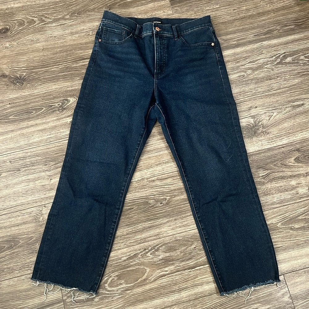 Express high rise jeans